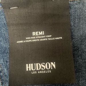 NWT Hudson size 26 Remi high rise straight crop